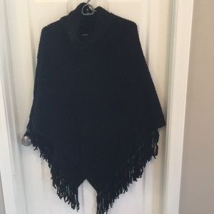 Black poncho